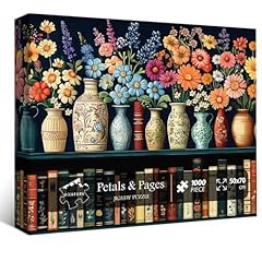 Wildflower puzzles adults for sale  Delivered anywhere in USA 