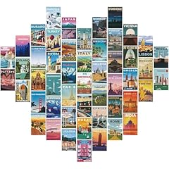 50pcs vintage travel for sale  Delivered anywhere in UK