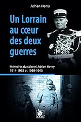 Lorrain coeur guerres d'occasion  Livré partout en France