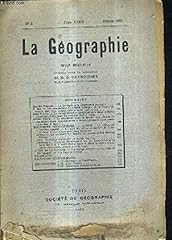 Geographie revue mensuelle d'occasion  Livré partout en France