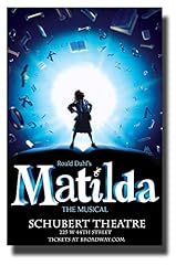 Matilda musical poster for sale  Delivered anywhere in USA 