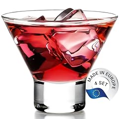 Crystalia stemless martini for sale  Delivered anywhere in USA 