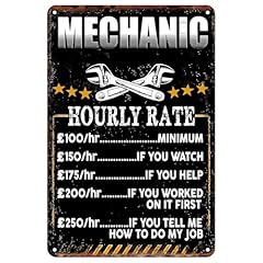 Funny garage sign for sale  Delivered anywhere in UK
