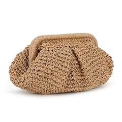 Straw dumpling clutch for sale  Delivered anywhere in USA 
