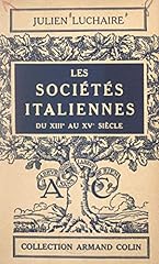 Sociétés italiennes xiiie d'occasion  Livré partout en France