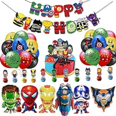 Superhero birthday party for sale  Delivered anywhere in USA 