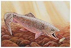 Brown trout giclee for sale  Delivered anywhere in USA 