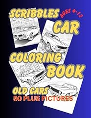 Scribbles cars coloring usato  Spedito ovunque in Italia 