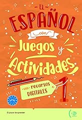 Español con juegos usato  Spedito ovunque in Italia 