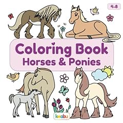 Coloring book horses for sale  Delivered anywhere in USA 