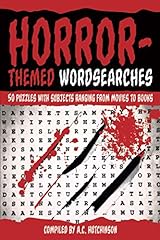 Horror themed wordsearches for sale  Delivered anywhere in UK