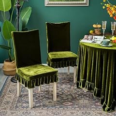 Velvet chair covers for sale  Delivered anywhere in USA 