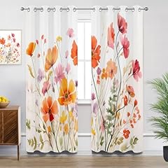 Flower kitchen curtains for sale  Delivered anywhere in UK
