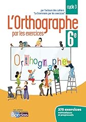 Orthographe exercices 6e d'occasion  Livré partout en France