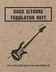 Bass gitarre tabulatur gebraucht kaufen  Wird an jeden Ort in Deutschland