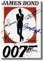 James bond autographed for sale  Delivered anywhere in USA 