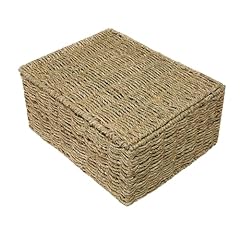 Seagrass woven storage for sale  Delivered anywhere in UK