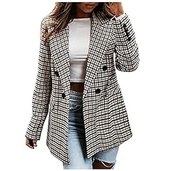 Haolei houndstooth jacket for sale  Delivered anywhere in UK