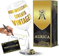 Aurica calice vino usato  Spedito ovunque in Italia 