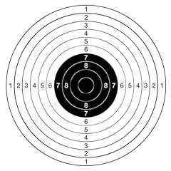 Fogli bersaglio softair usato  Spedito ovunque in Italia 