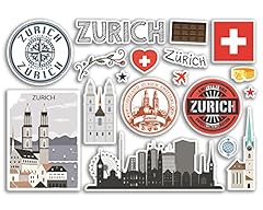 Sticker sheet zurich for sale  Delivered anywhere in UK
