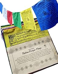 Cotton tibetan prayer for sale  Delivered anywhere in UK