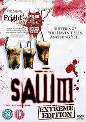 Saw iii dvd for sale  Delivered anywhere in UK