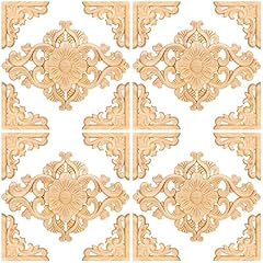 Pcs wood appliques for sale  Delivered anywhere in USA 