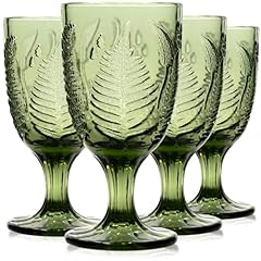 Qelvio green glass for sale  Delivered anywhere in USA 