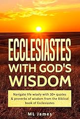 Ecclesiastes god wisdom for sale  Delivered anywhere in UK