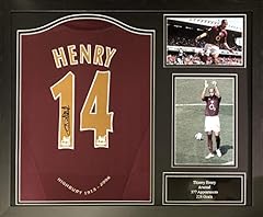 Allstarsignings thierry henry for sale  Delivered anywhere in UK