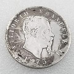 1873,Italia,Victor,5 Lire,Monete Commemorative,Antiquariato,in usato  Spedito ovunque in Italia 
