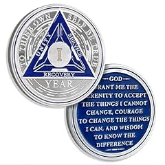 Year sobriety chips for sale  Delivered anywhere in UK