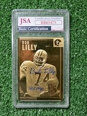 Bob lilly signed for sale  Delivered anywhere in USA 