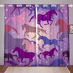 Loussiesd horse curtains for sale  Delivered anywhere in UK