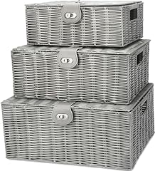 Honygebia grey wicker for sale  Delivered anywhere in USA 