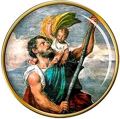 St. christopher pin for sale  Delivered anywhere in UK