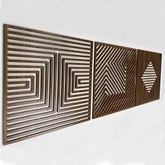 Geometric wood wall for sale  Delivered anywhere in UK