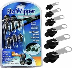 Fix zipper black for sale  Delivered anywhere in UK
