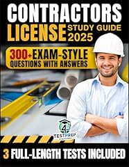 Contractors license study for sale  Delivered anywhere in USA 