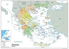 Mappa politica della usato  Spedito ovunque in Italia 