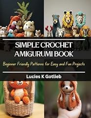 Simple crochet amigurumi for sale  Delivered anywhere in UK