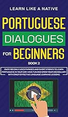 Portuguese dialogues beginners for sale  Delivered anywhere in UK