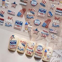 4th july nail for sale  Delivered anywhere in USA 