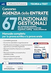 Concorso funzionari gestionali usato  Spedito ovunque in Italia 