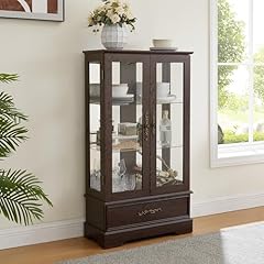 Elegant glass cabinet for sale  Delivered anywhere in USA 