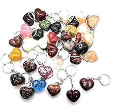 Mixed heart keyrings for sale  Delivered anywhere in UK
