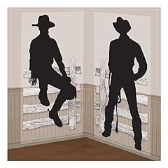 Black silhouette cowboys for sale  Delivered anywhere in USA 