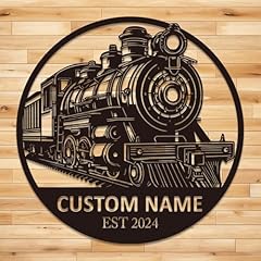Custom train metal for sale  Delivered anywhere in UK
