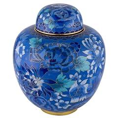 Azure blue cloisonne for sale  Delivered anywhere in USA 